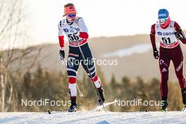 03.12.2017, Lillehammer, Norway (NOR): Berit Mogstad (NOR), Anna Zherebyateva (RUS), (l-r)  - FIS world cup cross-country, skiathlon women, Lillehammer (NOR). www.nordicfocus.com. © Modica/NordicFocus. Every downloaded picture is fee-liable.