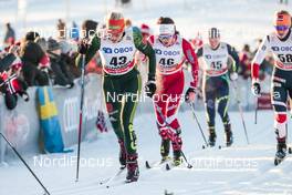 03.12.2017, Lillehammer, Norway (NOR): Monique Siegel (GER), Emily Nishikawa (CAN), (l-r)  - FIS world cup cross-country, skiathlon women, Lillehammer (NOR). www.nordicfocus.com. © Modica/NordicFocus. Every downloaded picture is fee-liable.