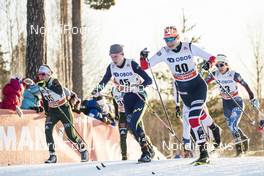 03.12.2017, Lillehammer, Norway (NOR): Sandra Ringwald (GER), Anna Shevchenko (KAZ), Lovise Heimdal (NOR), (l-r)  - FIS world cup cross-country, skiathlon women, Lillehammer (NOR). www.nordicfocus.com. © Modica/NordicFocus. Every downloaded picture is fee-liable.