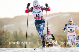 03.12.2017, Lillehammer, Norway (NOR): Kikkan Randall (USA) - FIS world cup cross-country, skiathlon women, Lillehammer (NOR). www.nordicfocus.com. © Modica/NordicFocus. Every downloaded picture is fee-liable.