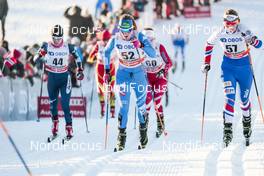 03.12.2017, Lillehammer, Norway (NOR): Yuki Kobayashi (JPN), Lucia Scardoni (ITA), Karolina Grohova (CZE), (l-r)  - FIS world cup cross-country, skiathlon women, Lillehammer (NOR). www.nordicfocus.com. © Modica/NordicFocus. Every downloaded picture is fee-liable.