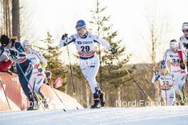 03.12.2017, Lillehammer, Norway (NOR): Masako Ishida (JPN), Aino-Kaisa Saarinen (FIN), Linn Soemskar (SWE), (l-r)  - FIS world cup cross-country, skiathlon women, Lillehammer (NOR). www.nordicfocus.com. © Modica/NordicFocus. Every downloaded picture is fee-liable.