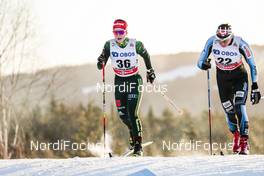 03.12.2017, Lillehammer, Norway (NOR): Katharina Hennig (GER), Justyna Kowalczyk (POL), (l-r)  - FIS world cup cross-country, skiathlon women, Lillehammer (NOR). www.nordicfocus.com. © Modica/NordicFocus. Every downloaded picture is fee-liable.
