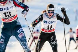 03.12.2017, Lillehammer, Norway (NOR): Nathalie Von Siebenthal (SUI) - FIS world cup cross-country, skiathlon women, Lillehammer (NOR). www.nordicfocus.com. © Modica/NordicFocus. Every downloaded picture is fee-liable.