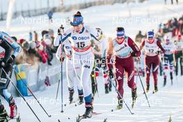 03.12.2017, Lillehammer, Norway (NOR): Kerttu Niskanen (FIN), Natalia Nepryaeva (RUS), (l-r)  - FIS world cup cross-country, skiathlon women, Lillehammer (NOR). www.nordicfocus.com. © Modica/NordicFocus. Every downloaded picture is fee-liable.