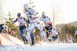 03.12.2017, Lillehammer, Norway (NOR): Sadie Bjornsen (USA), Anna Haag (SWE), Ingvild Flugstad Oestberg (NOR), (l-r)  - FIS world cup cross-country, skiathlon women, Lillehammer (NOR). www.nordicfocus.com. © Modica/NordicFocus. Every downloaded picture is fee-liable.