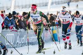 03.12.2017, Lillehammer, Norway (NOR): Katharina Hennig (GER), Silje Oeyre Slind (NOR), (l-r)  - FIS world cup cross-country, skiathlon women, Lillehammer (NOR). www.nordicfocus.com. © Modica/NordicFocus. Every downloaded picture is fee-liable.