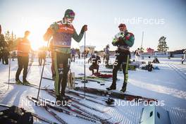 01.12.2017, Lillehammer, Norway (NOR): German Athletes Warming Up   - FIS world cup cross-country, training, Lillehammer (NOR). www.nordicfocus.com. © Modica/NordicFocus. Every downloaded picture is fee-liable.