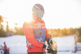 01.12.2017, Lillehammer, Norway (NOR): Russian Athlete warming up   - FIS world cup cross-country, training, Lillehammer (NOR). www.nordicfocus.com. © Modica/NordicFocus. Every downloaded picture is fee-liable.