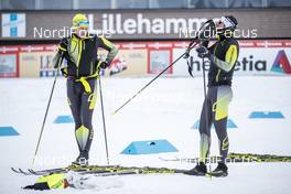01.12.2017, Lillehammer, Norway (NOR): Fischer technicians    - FIS world cup cross-country, training, Lillehammer (NOR). www.nordicfocus.com. © Modica/NordicFocus. Every downloaded picture is fee-liable.
