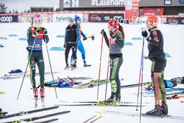 01.12.2017, Lillehammer, Norway (NOR): Stephanie Boehler (GER), Katharina Hennig (GER), (l-r)  - FIS world cup cross-country, training, Lillehammer (NOR). www.nordicfocus.com. © Modica/NordicFocus. Every downloaded picture is fee-liable.