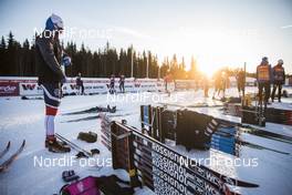 01.12.2017, Lillehammer, Norway (NOR): Athlete preparing for testing   - FIS world cup cross-country, training, Lillehammer (NOR). www.nordicfocus.com. © Modica/NordicFocus. Every downloaded picture is fee-liable.