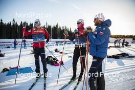 01.12.2017, Lillehammer, Norway (NOR): Johannes Klaebo (NOR), Emil Iversen (NOR), (l-r)  - FIS world cup cross-country, training, Lillehammer (NOR). www.nordicfocus.com. © Modica/NordicFocus. Every downloaded picture is fee-liable.