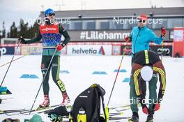 01.12.2017, Lillehammer, Norway (NOR): Germany skiers in the track   - FIS world cup cross-country, training, Lillehammer (NOR). www.nordicfocus.com. © Modica/NordicFocus. Every downloaded picture is fee-liable.