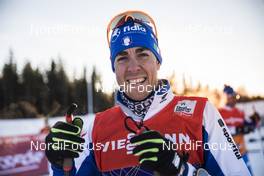 01.12.2017, Lillehammer, Norway (NOR): Federico Pellegrino (ITA) - FIS world cup cross-country, training, Lillehammer (NOR). www.nordicfocus.com. © Modica/NordicFocus. Every downloaded picture is fee-liable.