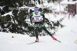10.12.2017, Davos, Switzerland (SUI): Jonas Dobler (GER) - FIS world cup cross-country, 15km men, Davos (SUI). www.nordicfocus.com. © Modica/NordicFocus. Every downloaded picture is fee-liable.