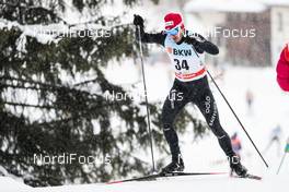 10.12.2017, Davos, Switzerland (SUI): Jonas Baumann (SUI) - FIS world cup cross-country, 15km men, Davos (SUI). www.nordicfocus.com. © Modica/NordicFocus. Every downloaded picture is fee-liable.
