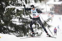 10.12.2017, Davos, Switzerland (SUI): Toni Livers (SUI) - FIS world cup cross-country, 15km men, Davos (SUI). www.nordicfocus.com. © Modica/NordicFocus. Every downloaded picture is fee-liable.