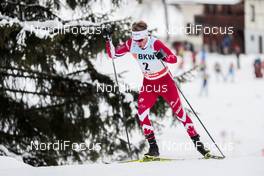 10.12.2017, Davos, Switzerland (SUI): Graeme Killick (CAN) - FIS world cup cross-country, 15km men, Davos (SUI). www.nordicfocus.com. © Modica/NordicFocus. Every downloaded picture is fee-liable.