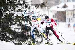 10.12.2017, Davos, Switzerland (SUI): Daniel Rickardsson (SWE) - FIS world cup cross-country, 15km men, Davos (SUI). www.nordicfocus.com. © Modica/NordicFocus. Every downloaded picture is fee-liable.