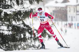 10.12.2017, Davos, Switzerland (SUI): Russell Kennedy (CAN) - FIS world cup cross-country, 15km men, Davos (SUI). www.nordicfocus.com. © Modica/NordicFocus. Every downloaded picture is fee-liable.