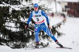 10.12.2017, Davos, Switzerland (SUI): Federico Pellegrino (ITA) - FIS world cup cross-country, 15km men, Davos (SUI). www.nordicfocus.com. © Modica/NordicFocus. Every downloaded picture is fee-liable.