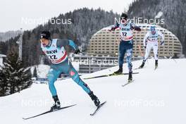 09.12.2017, Davos, Switzerland (SUI): Renaud Jay (FRA), Simeon Hamilton (USA), Anssi Pentsinen (FIN), (l-r)  - FIS world cup cross-country, individual sprint, Davos (SUI). www.nordicfocus.com. © Modica/NordicFocus. Every downloaded picture is fee-liable.