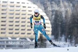 09.12.2017, Davos, Switzerland (SUI): Delphine Claudel (FRA) - FIS world cup cross-country, individual sprint, Davos (SUI). www.nordicfocus.com. © Modica/NordicFocus. Every downloaded picture is fee-liable.