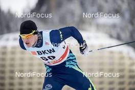 09.12.2017, Davos, Switzerland (SUI): Konstantin Bortsov (KAZ) - FIS world cup cross-country, individual sprint, Davos (SUI). www.nordicfocus.com. © Modica/NordicFocus. Every downloaded picture is fee-liable.
