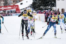 09.12.2017, Davos, Switzerland (SUI): Laurien Van Der Graaff (SUI), Kikkan Randall (USA), (l-r)  - FIS world cup cross-country, individual sprint, Davos (SUI). www.nordicfocus.com. © Modica/NordicFocus. Every downloaded picture is fee-liable.