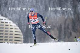 09.12.2017, Davos, Switzerland (SUI): Snorri Eythor Einarsson (ISL) - FIS world cup cross-country, individual sprint, Davos (SUI). www.nordicfocus.com. © Modica/NordicFocus. Every downloaded picture is fee-liable.