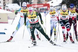 09.12.2017, Davos, Switzerland (SUI): Sandra Ringwald (GER), Thea Krokan Murud (NOR), (l-r)  - FIS world cup cross-country, individual sprint, Davos (SUI). www.nordicfocus.com. © Modica/NordicFocus. Every downloaded picture is fee-liable.