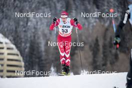 09.12.2017, Davos, Switzerland (SUI): Jesse Cockney (CAN) - FIS world cup cross-country, individual sprint, Davos (SUI). www.nordicfocus.com. © Modica/NordicFocus. Every downloaded picture is fee-liable.