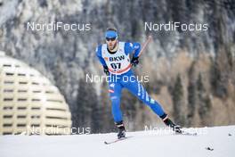 09.12.2017, Davos, Switzerland (SUI): Francois Vierin (ITA) - FIS world cup cross-country, individual sprint, Davos (SUI). www.nordicfocus.com. © Modica/NordicFocus. Every downloaded picture is fee-liable.