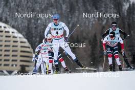 09.12.2017, Davos, Switzerland (SUI): Ristomatti Hakola (FIN), Sindre Bjoernestad Skar (NOR), (l-r)  - FIS world cup cross-country, individual sprint, Davos (SUI). www.nordicfocus.com. © Modica/NordicFocus. Every downloaded picture is fee-liable.