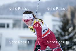 09.12.2017, Davos, Switzerland (SUI): Katherine Stewart-Jones (CAN) - FIS world cup cross-country, individual sprint, Davos (SUI). www.nordicfocus.com. © Modica/NordicFocus. Every downloaded picture is fee-liable.