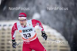 09.12.2017, Davos, Switzerland (SUI): Jesse Cockney (CAN) - FIS world cup cross-country, individual sprint, Davos (SUI). www.nordicfocus.com. © Modica/NordicFocus. Every downloaded picture is fee-liable.