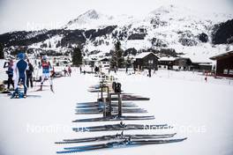 08.12.2017, Davos, Switzerland (SUI): Salomon ski at Ski Depot Davos   - FIS world cup cross-country, training, Davos (SUI). www.nordicfocus.com. © Modica/NordicFocus. Every downloaded picture is fee-liable.
