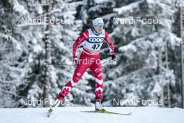 16.12.2017, Toblach, Italy (ITA): Emily Nishikawa (CAN) - FIS world cup cross-country, 10km women, Toblach (ITA). www.nordicfocus.com. © Modica/NordicFocus. Every downloaded picture is fee-liable.