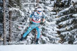 16.12.2017, Toblach, Italy (ITA): Clement Parisse (FRA) - FIS world cup cross-country, 15km men, Toblach (ITA). www.nordicfocus.com. © Modica/NordicFocus. Every downloaded picture is fee-liable.