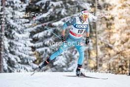 16.12.2017, Toblach, Italy (ITA): Adrien Backscheider (FRA) - FIS world cup cross-country, 15km men, Toblach (ITA). www.nordicfocus.com. © Modica/NordicFocus. Every downloaded picture is fee-liable.