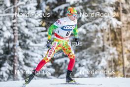 16.12.2017, Toblach, Italy (ITA): Veselin Tsinzov (BUL) - FIS world cup cross-country, 15km men, Toblach (ITA). www.nordicfocus.com. © Modica/NordicFocus. Every downloaded picture is fee-liable.