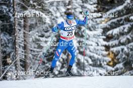16.12.2017, Toblach, Italy (ITA): Giandomenico Salvadori (ITA) - FIS world cup cross-country, 15km men, Toblach (ITA). www.nordicfocus.com. © Modica/NordicFocus. Every downloaded picture is fee-liable.
