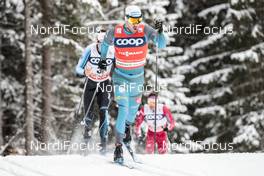 17.12.2017, Toblach, Italy (ITA): Maurice Manificat (FRA) - FIS world cup cross-country, pursuit men, Toblach (ITA). www.nordicfocus.com. © Modica/NordicFocus. Every downloaded picture is fee-liable.