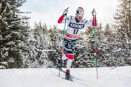 17.12.2017, Toblach, Italy (ITA): Sjur Roethe (NOR) - FIS world cup cross-country, pursuit men, Toblach (ITA). www.nordicfocus.com. © Modica/NordicFocus. Every downloaded picture is fee-liable.