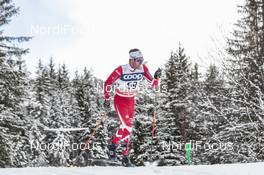 17.12.2017, Toblach, Italy (ITA): Russell Kennedy (CAN) - FIS world cup cross-country, pursuit men, Toblach (ITA). www.nordicfocus.com. © Modica/NordicFocus. Every downloaded picture is fee-liable.