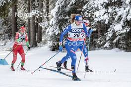 17.12.2017, Toblach, Italy (ITA): Elisa Brocard (ITA) - FIS world cup cross-country, pursuit women, Toblach (ITA). www.nordicfocus.com. © Modica/NordicFocus. Every downloaded picture is fee-liable.