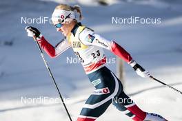 31.12.2017, Lenzerheide, Switzerland (SUI): Kathrine Rolsted Harsem (NOR) - FIS world cup cross-country, tour de ski, 10km women, Lenzerheide (SUI). www.nordicfocus.com. © Modica/NordicFocus. Every downloaded picture is fee-liable.