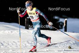 31.12.2017, Lenzerheide, Switzerland (SUI): Elizabeth Stephen (USA) - FIS world cup cross-country, tour de ski, 10km women, Lenzerheide (SUI). www.nordicfocus.com. © Modica/NordicFocus. Every downloaded picture is fee-liable.