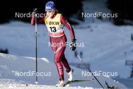 31.12.2017, Lenzerheide, Switzerland (SUI): Anna Nechaevskaya (RUS) - FIS world cup cross-country, tour de ski, 10km women, Lenzerheide (SUI). www.nordicfocus.com. © Modica/NordicFocus. Every downloaded picture is fee-liable.